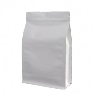 Sachets Doypack Réutilisables en Papier Kraft pour Café et Aliments avec Fermeture Zip 18x28cm – Pack Promotionnel - Product Image 2