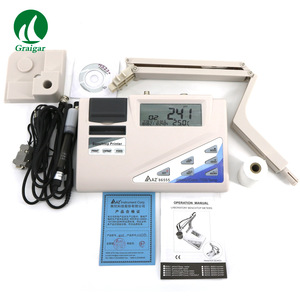 AZ86555 デスクトップ水質計 5-in-1 PH/ORP/導電率/TDS/塩分計 精度0.02 - Product Image 1