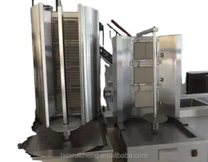 Hochleistungs-Döner-Kebab-Maschine des Restaurants im Nahen Osten