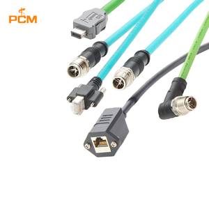 Cable <span class=keywords><strong>Ethernet</strong></span> <span class=keywords><strong>M12</strong></span> de Alta Flexibilidad OEM, Codificado A B D X, IP67 IP68, <span class=keywords><strong>Conector</strong></span> <span class=keywords><strong>Ethernet</strong></span> Industrial <span class=keywords><strong>M12</strong></span> para Equipos de Automatización y Robótica - Product Image 2