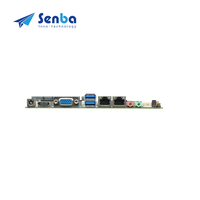 Motherboard N100 N97 N95 dengan DDR4 HD2.0 Dual Lan 8x USB 6x COM Tanpa Kipas 12V Slot SIM SOC Placa Mae Mother Board