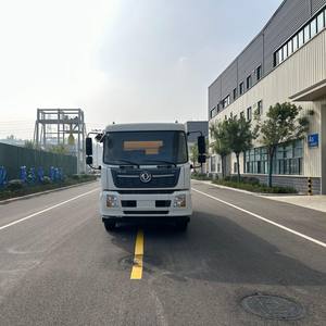 Bon prix 4*2 roues motrices multifonctionnel véhicule d'aspiration des eaux usées nettoyage et dragage des tuyaux camion de boues d'épuration - Product Image 1