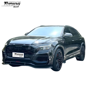 Xe chuyển đổi Kit đối với Audi rsq8 nâng cấp AB phong cách sợi carbon phía trước môi phía sau khuếch tán bánh xe Brow Air Vent - Product Image 6