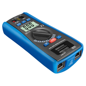 CEM LA-1011 เครื่องทดสอบ LAN แบบ 2-in-1 เครื่องทดสอบแรงดันไฟฟ้า กระแสไฟฟ้า ความต้านทาน ไดโอด การวัดความต่อเนื่อง 600V 20M ความต้านทาน 200mA กระแสไฟฟ้า - Product Image 4