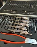 Herramienta Lishi 2 en 1, 32 piezas, decodificador 2 en 1 para HU66, HU101, HU100, TOY48, TOY2, HU162T-8, HON66, MAZ24, MAZDA2014, HU162T-9, HU162T-10