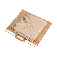 Enveloppe personnalisée GDCX en papier kraft recyclable, emballage imperméable pour chaussures, chaussettes, fourrures, vêtements