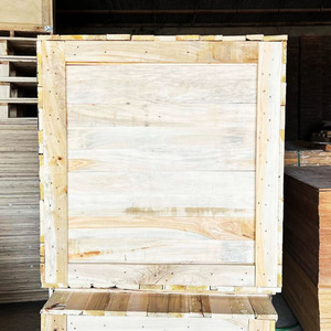 ส่งออกลังไม้ขนาด 1000x1000x900 มม. ไม้ธรรมชาติ บรรจุภัณฑ์ปรับแต่งได้สำหรับเครื่องจักรและอุปกรณ์ - Product Image 3