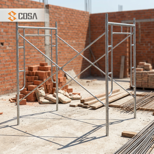 Andamio Checo de Acero Galvanizado con Plataforma Exterior en Forma de H de 1.7m x 1.25m - Product Image 3