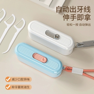 Automatic Portable Toothpick Dispenser - Mini Compact <strong>Case</strong> for Ultra-Fine Dental <strong>Picks</strong> - Product Image 3