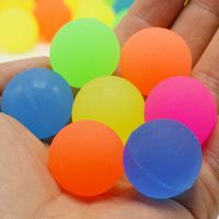 Ballon rebondissant en caoutchouc de haute qualité, 25/30 mm, coloré, brillant, solide, divers motifs, vente en gros 2023