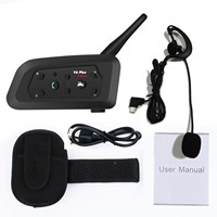 Système de communication sans fil V6 PLUS Arbitre pour kit interphone 4.0, portée 1200m, 20h d'autonomie, casque pour le football