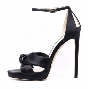 Hermosos Zapatos de Novia para Boda, Color <span class=keywords><strong>Fucsia</strong></span>, Satén, con Hebilla y Correa, Tallas Grandes, Tacones de Aguja para Mujer - Product Image 6