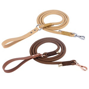 OEM tùy chỉnh trượt dẫn chó Dây Xích mạnh mẽ PVC xử lý Dây Xích Chống nghẹt thở chống kéo và đi bộ ngoài trời đào tạo chì - Product Image 1