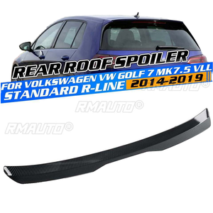 Nouvelle extension d'aile de spoiler de coffre arrière de type garde-boue pour Volkswagen VW Golf 7 MK7.5 VII Standard R-line 2014-2019 - Product Image 1