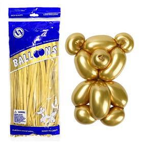 Palloncini in Lattice Lucidi Cromati Macaron 260mm per Decorazioni Fai-da-Te, Giocattoli per Bambini, Baby Shower, <span class=keywords><strong>Compleanno</strong></span>, Palloncini Lunghi DBCY - Product Image 2