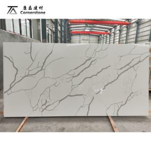 कैलाक्टा क्वार्ट्ज Z6180 लक्जरी प्राकृतिक मार्बल्स कृत्रिम क्वार्ट्ज स्लैब 15 मिमी 18 मिमी 20 मिमी और 30 मिमी मोटाई रसोई काउंटरटॉप्स - Product Image 1