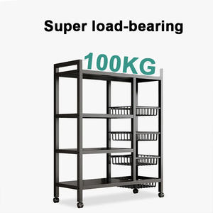 Organizador de Especias Eficiente para Islas y Carros de Cocina, Estante para Microondas y Platos con Ganchos, Organizador de Especias para Cocina - Product Image 2