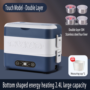 Đa Chức Năng Điện Hộp Ăn Trưa Sưởi Ấm Thông Minh Hộp Ăn Trưa Với Nồi Hấp Gạo Điện Nồi Cơm Điện Tự Động - Product Image 2