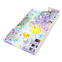 Dream Catch Custom 400 Sqm Pastel Jeux interactifs pour enfants Soft Play Kids Indoor Playground Equipment of Commercial Indoor