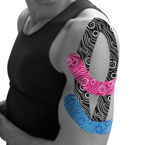 Cinta de Kinesiología Deportiva Regular Precortada de 5 cm x 5 m (2'' x 16.4 pies) con Impresión de Logotipo Personalizado OEM para Deportes y Fisioterapia - Product Image 1