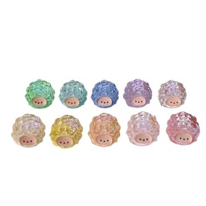 Lanshuo <b>Cartoon</b> Sheep Resin Charms For DIY Jewelry Keychains Unisex Gift Accessory - Product Image 2