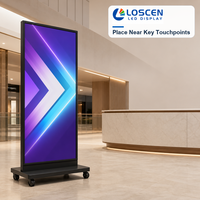 Display LED Digitale Commerciale con Risoluzione 8K, Impermeabile IP65, Luminosità 4500cd per Promozione del Marchio su Più Schermi
