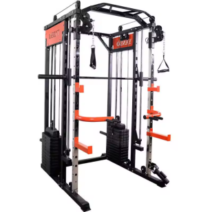 Black-Only Smith machine