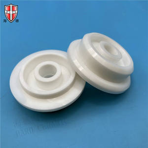 Custom alta precisione ZrO2 ossido di zirconio blocchi ceramici toslink fibra ottica metallo boccola ghiera - Product Image 6
