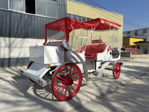 Nuevo Carro de Caballos para Bodas, Carruaje Real de Lujo, Precio al por Mayor - Product Image 4