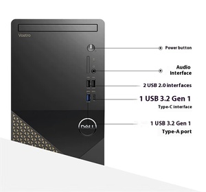 Embalagem original Computador Comercial Dells Vostro 3030 T 3030 Torre Computador PC Desktop com I7 14 ° I7-14700 8G <span class=keywords><strong>RAM</strong></span> 512G SSD - Product Image 6