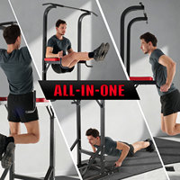 Tour de musculation réglable pour la maison avec barre de traction pour exercices de base – Fournisseur d'usine