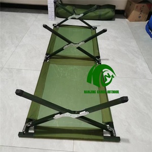 KANGO Factory Make Aluminum Tactical <b>Camping</b> <b>Bed</b> for Outdoor Use Portable <b>Folding</b> Single <b>Bed</b> Heavy Duty <b>Camping</b> Cot <b>Camping</b> <b>Bed</b> - Product Image 4