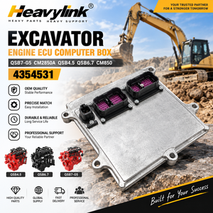 Boîtier d'ordinateur ECU de moteur d'excavatrice Heavylink QSB7-G5 CM2850A QSB4.5 QSB6.7 CM850 4354531 - Product Image 1