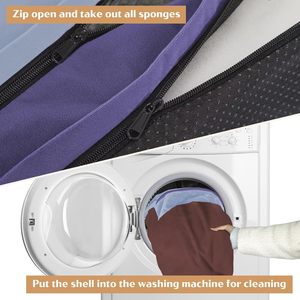 Orthopedisch hondenbed voor grote honden, waterdicht, afneembare randen, wasbare hoes, antislip bodem, op maat gemaakte kleur & maat beschikbaar - Product Image 4
