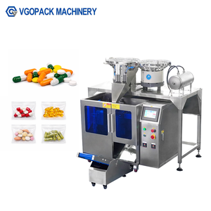 Máquina Empacadora Automática de Bolsas Preformadas Vgopack con Sistema de Conteo Dual para Cápsulas, Pastillas y Tabletas - Product Image 1