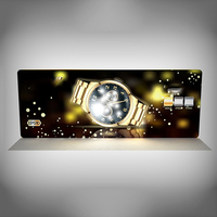 Caja de Luz SEG con Marco de Aluminio de 20 pies, Pantalla de Tela Tensada Retroiluminada, Caja de Luz Ultrafina