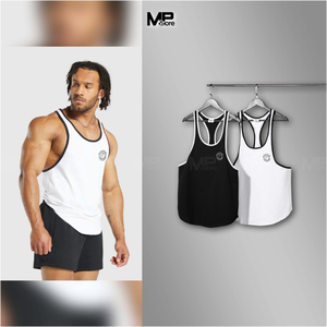Meilleure vente de vêtements de sport débardeur pour hommes surdimensionné en coton respirant coupe ajustée personnalisation du fabricant vietnamien - Product Image 3