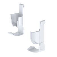 Support de rangement multifonctionnel 2-en-1 à suspendre latéralement pour console PS5, télécommande et écouteurs