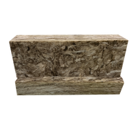 Laine de verre écologique Green Guard de haute qualité sans formaldéhyde, marron, en fibres de verre, R13, épaisseur 3,5 pouces, pour l'Amérique du Nord
