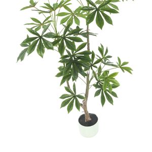 Commercio all'ingrosso della fabbrica di plastica albero decorazione per la casa artificiale di manioca albero pianta finta per la casa del giardino Hotel decorazione - Product Image 6