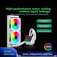 Ventilateur de boîtier de haute qualité 120 mm compatible LGA1851 AM5 AM4, durée de vie 100 000 h, 5 V ARGB, PWM 4 broches