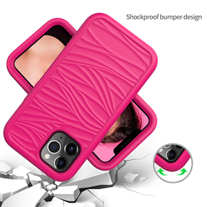 เคสโทรศัพท์มือถือ iPhone 13 Mini 5.4 นิ้ว  วัสดุซิลิโคนคุณภาพสูง กันน้ำ กันลื่น ลายคลื่น - Product Image 5