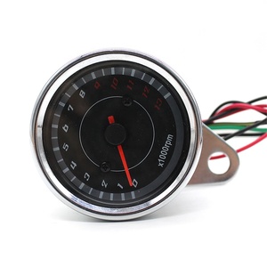 0-13000 RPM 12V inductivo mecánica rpm de tacómetro velocímetro para Retro <span class=keywords><strong>Cafe</strong></span> Racer de <span class=keywords><strong>la</strong></span> motocicleta - Product Image 2