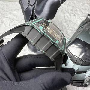 High-end custom 1103 carbon fiber <b>automatic</b> <b>chronograph</b> movement luminous waterproof men's business sports mechanical watch - Product Image 4