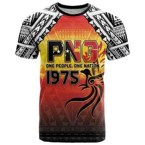 เสื้อยอดนิยมฉลองครบรอบ 50 ปีประกาศอิสรภาพปาปัวนิวกินี เสื้อ <span class=keywords><strong>PNG</strong></span> แขนสั้นลายธงชาติ ไซส์ใหญ่ เสื้อโปโลสำหรับผู้ชาย - Product Image 4