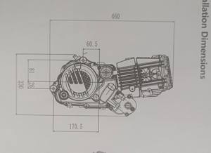 Moteur monocylindre 190CC à démarrage électrique, 4 temps, allumage CDI, neuf, refroidi par air, pour <span class=keywords><strong>Zongshen</strong></span> ZS190CC (similaire à Anima <span class=keywords><strong>190</strong></span>) - Product Image 5