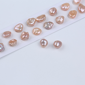 Perler Beads Best Selling a Pair of 9-10mm <strong>Good</strong> <strong>Quality</strong> Keishi <strong>Pearls</strong> Real Natural <strong>Pearls</strong> <strong>Baroque</strong> Shape Purple Keshi <strong>Pearls</strong> - Product Image 3