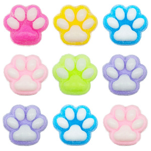 ของเล่นบีบมือรูปอุ้งเท้าแมว JO Rainbow Chubby Paw Squishy Mochi ช่วยคลายเครียด ขนาด 7 ซม. สำหรับเด็กอายุ 5-7 ปี เนื้อเหนียว ยืดหยุ่นได้ - Product Image 3