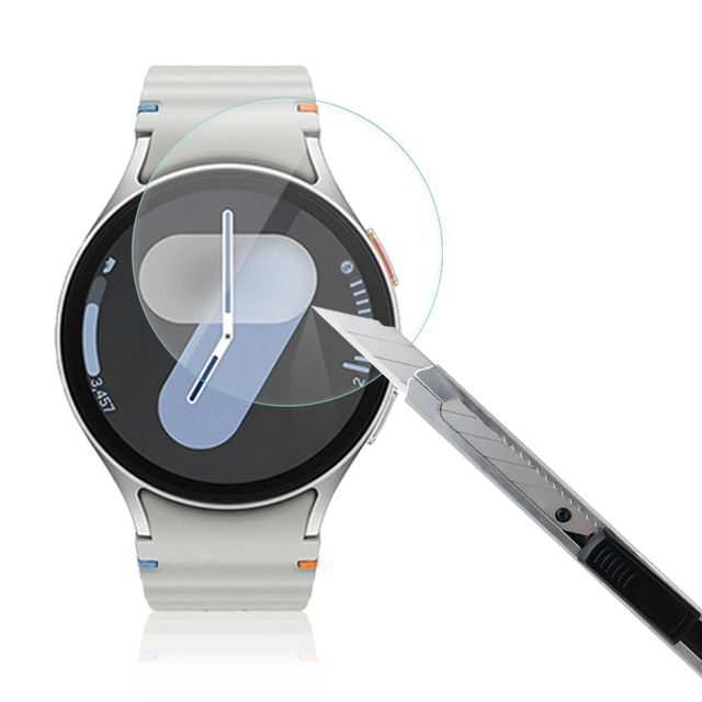 Wholesale 9H High Clear Tempered Glass Smart Watch Screen Protector for Samsung Galaxy Watch 7 2.5D 40mm 44mm 47mm iWatch Film