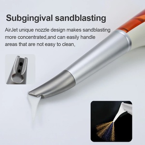 2-en-1 Air Prophy Polisseuse à air <span class=keywords><strong>dentaire</strong></span> 4 trous pour le détartrage sous-gingival Sablage KV Quick Connect Nettoyage Équipement de remplissage - Product Image 3